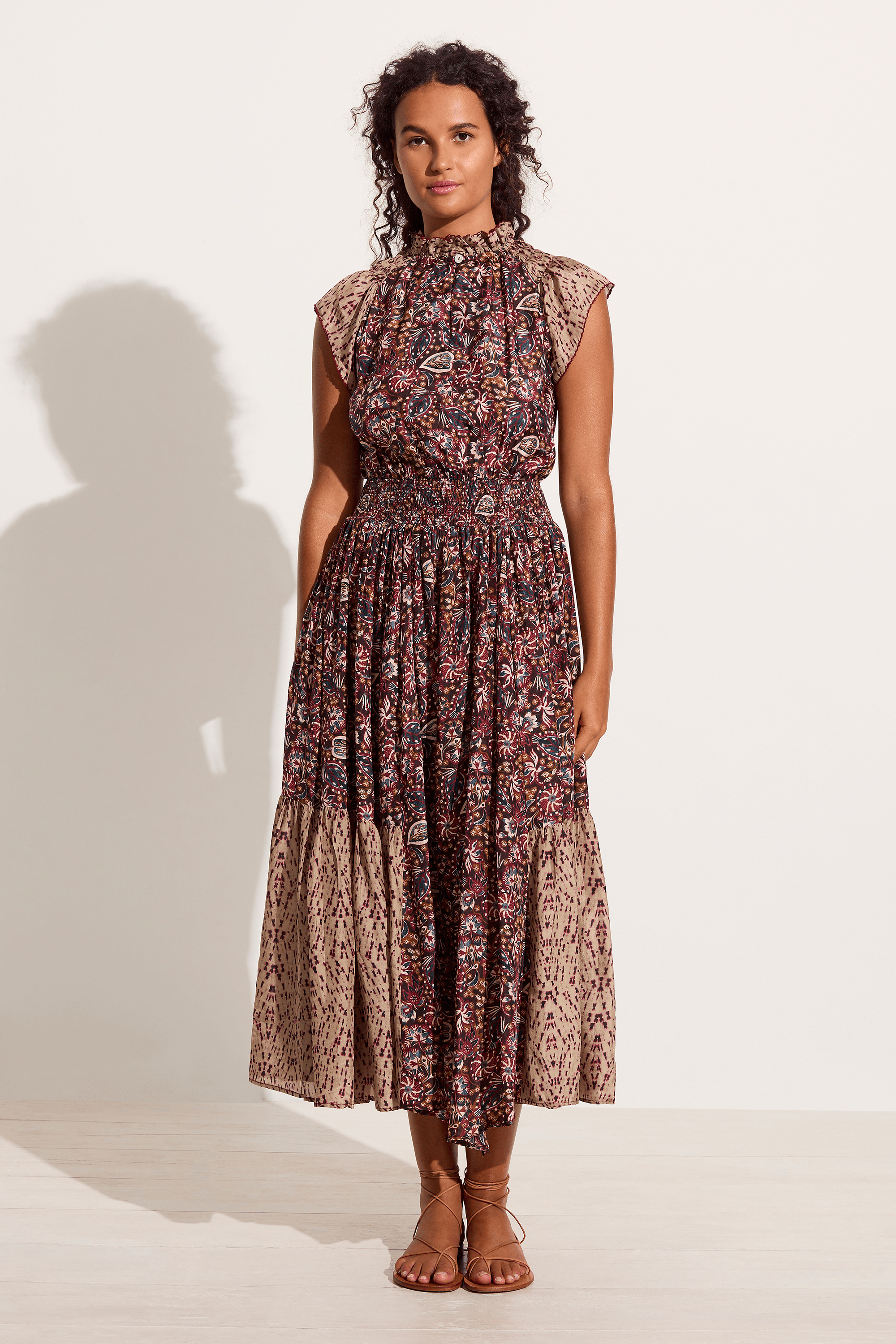 CHUFY Cairo silk maxi dress
