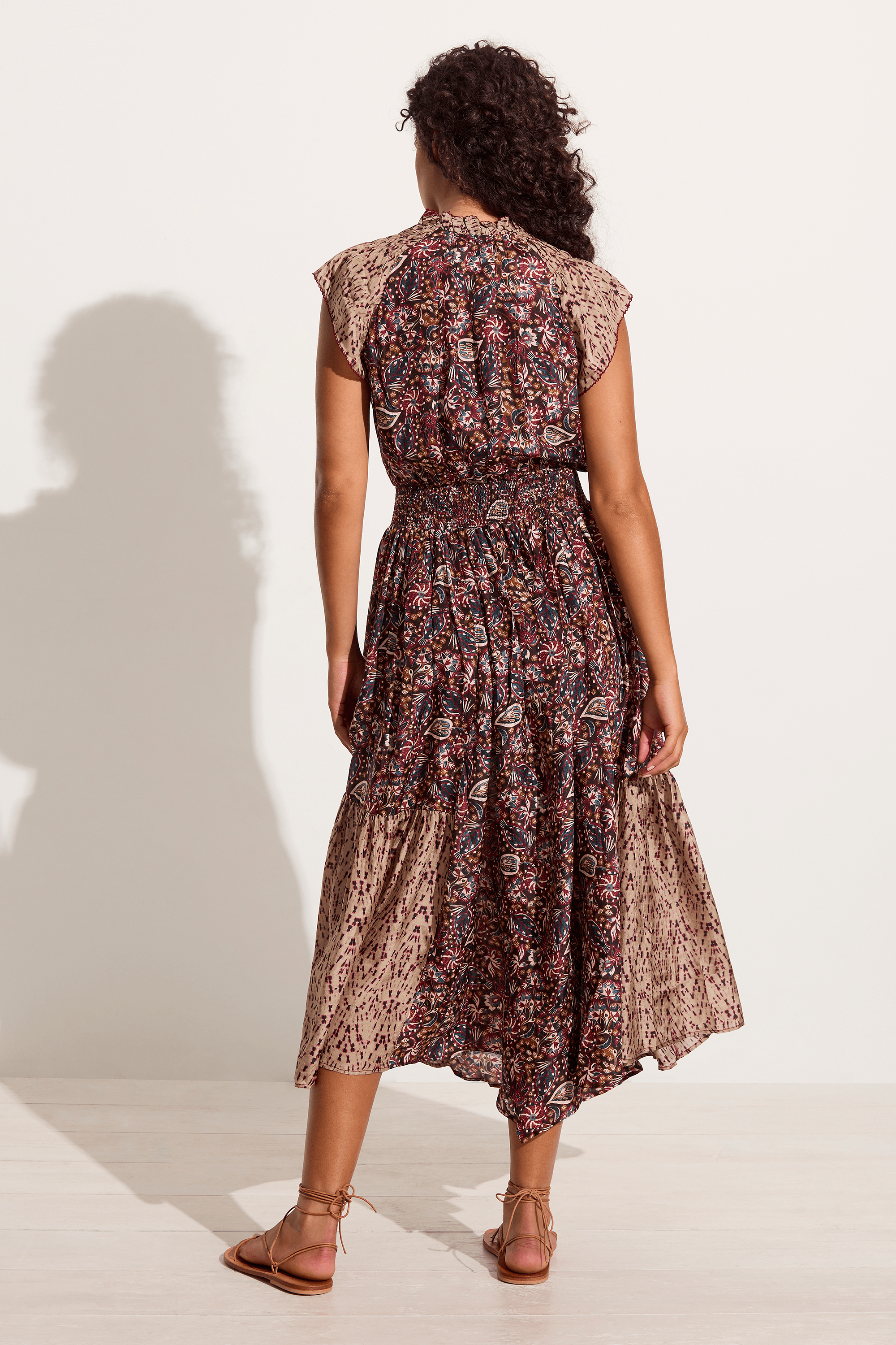 CHUFY Cairo silk maxi dress