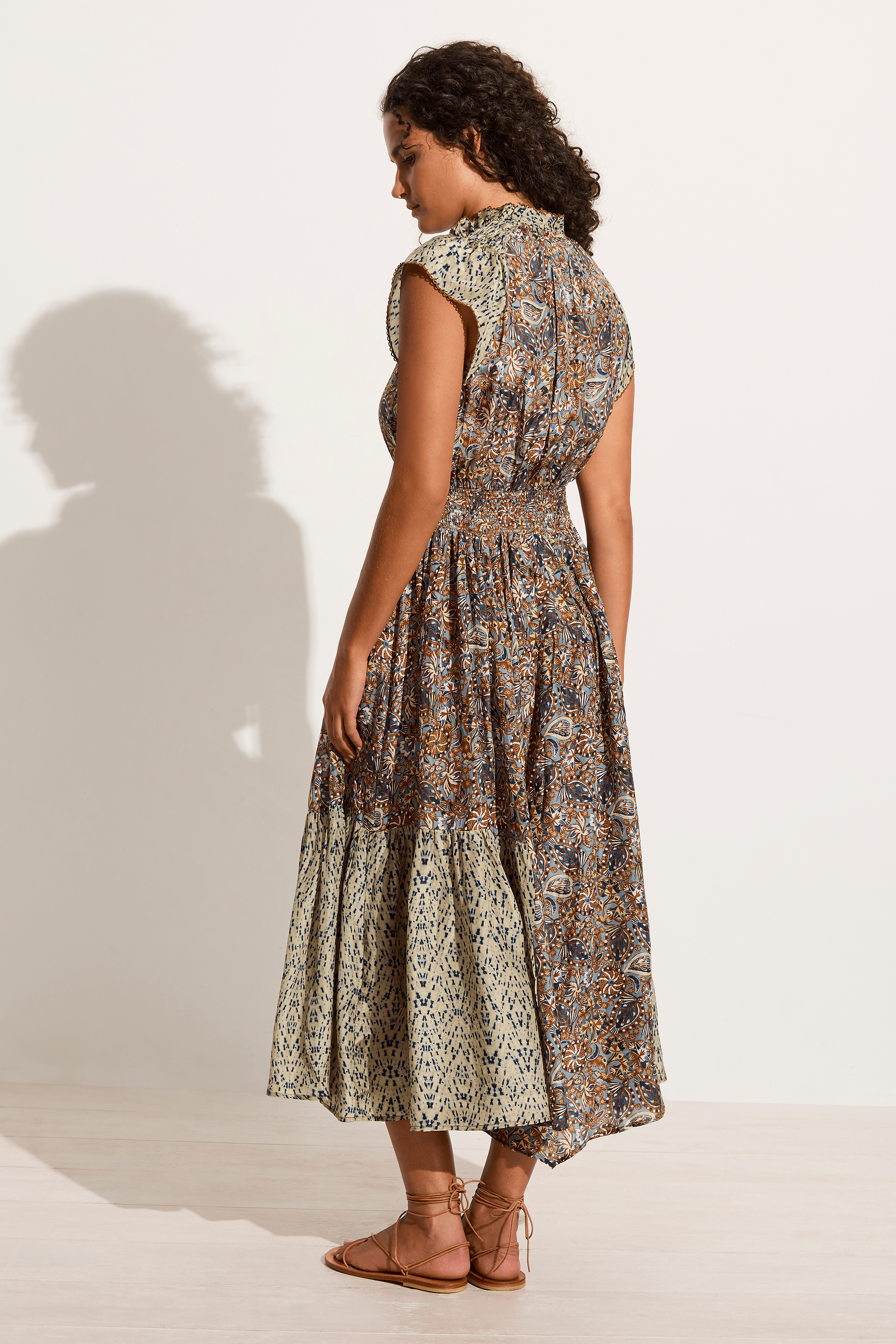 CHUFY Cairo silk maxi dress