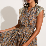 CHUFY Cairo silk maxi dress