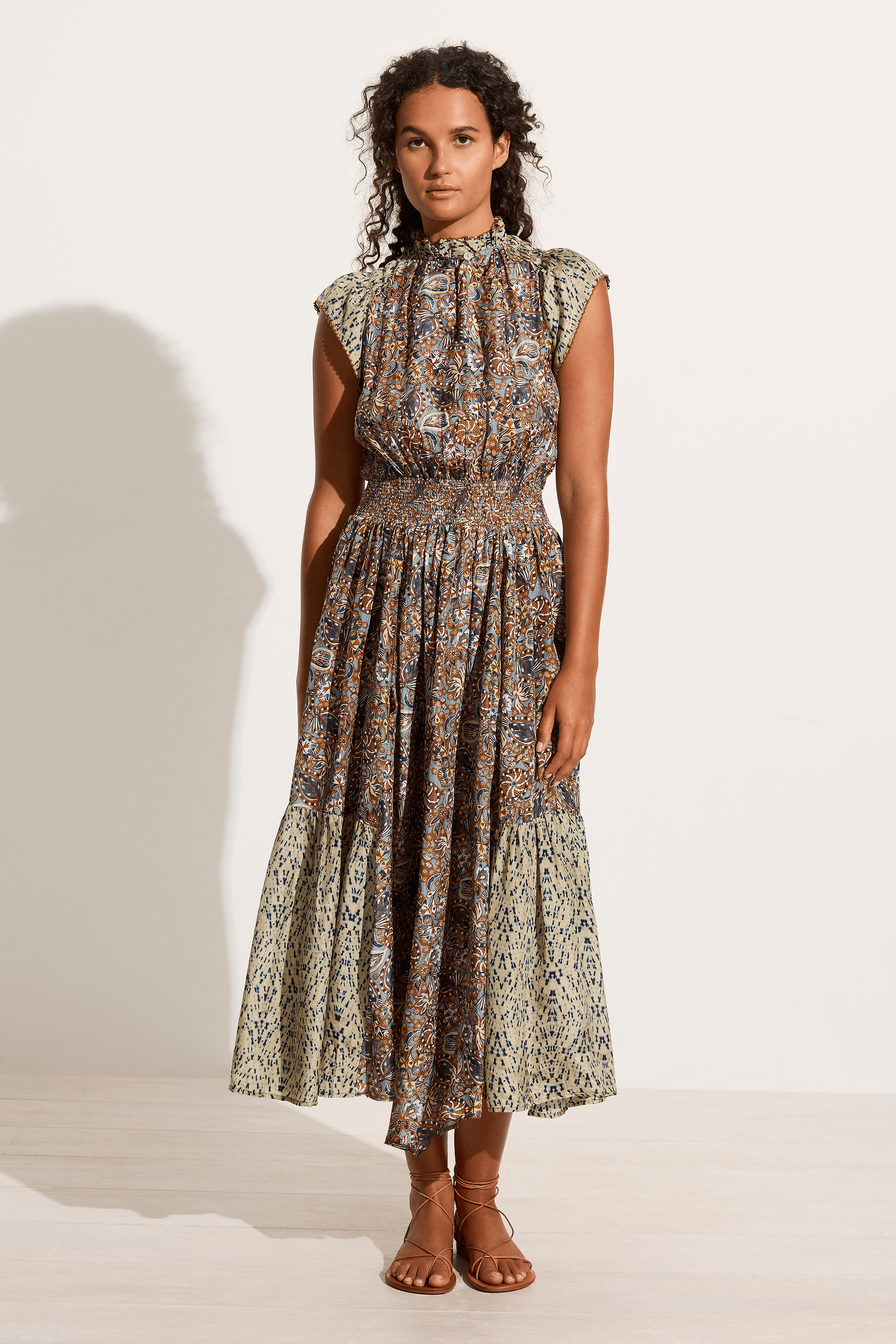 CHUFY Cairo silk maxi dress