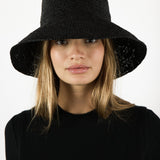 Janessa Leoné Felix bucket hat in black
