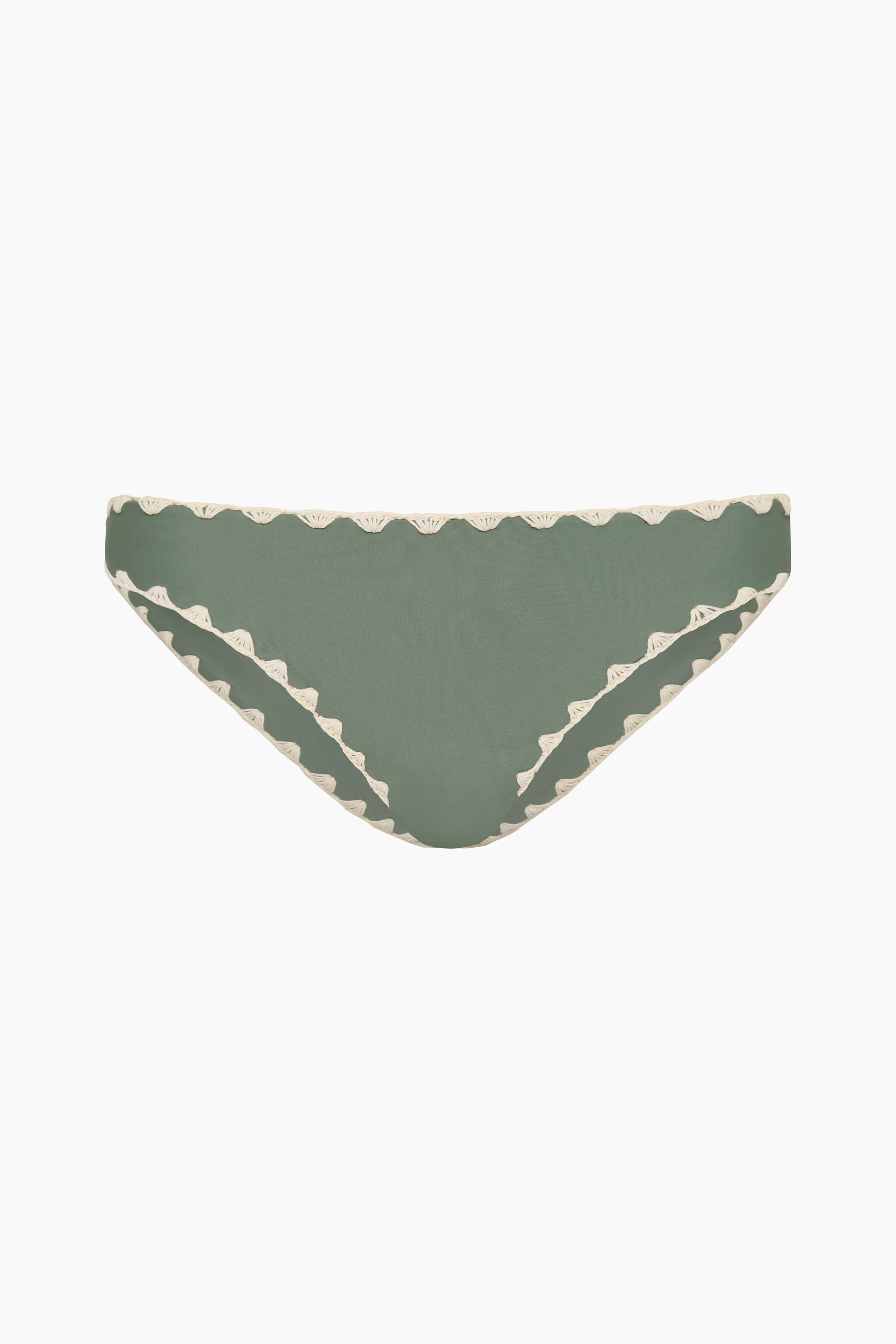 Posh Pua Maile bottom in olive foam Soleil Blue