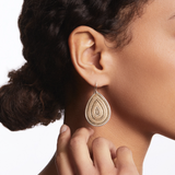 Anna Beck Classic Large Teardrop Earrings - Gold