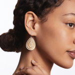 Anna Beck Classic Large Teardrop Earrings - Gold