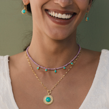 Anna Beck Luna Pendant Necklace - Gold