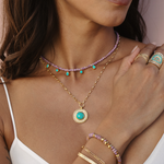 Anna Beck Luna Pendant Necklace - Gold