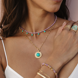 Anna Beck Luna Pendant Necklace - Gold