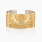 Anna Beck Classic Mosaic Cuff - Gold