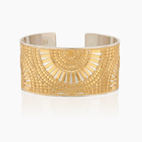 Anna Beck Classic Mosaic Cuff - Gold