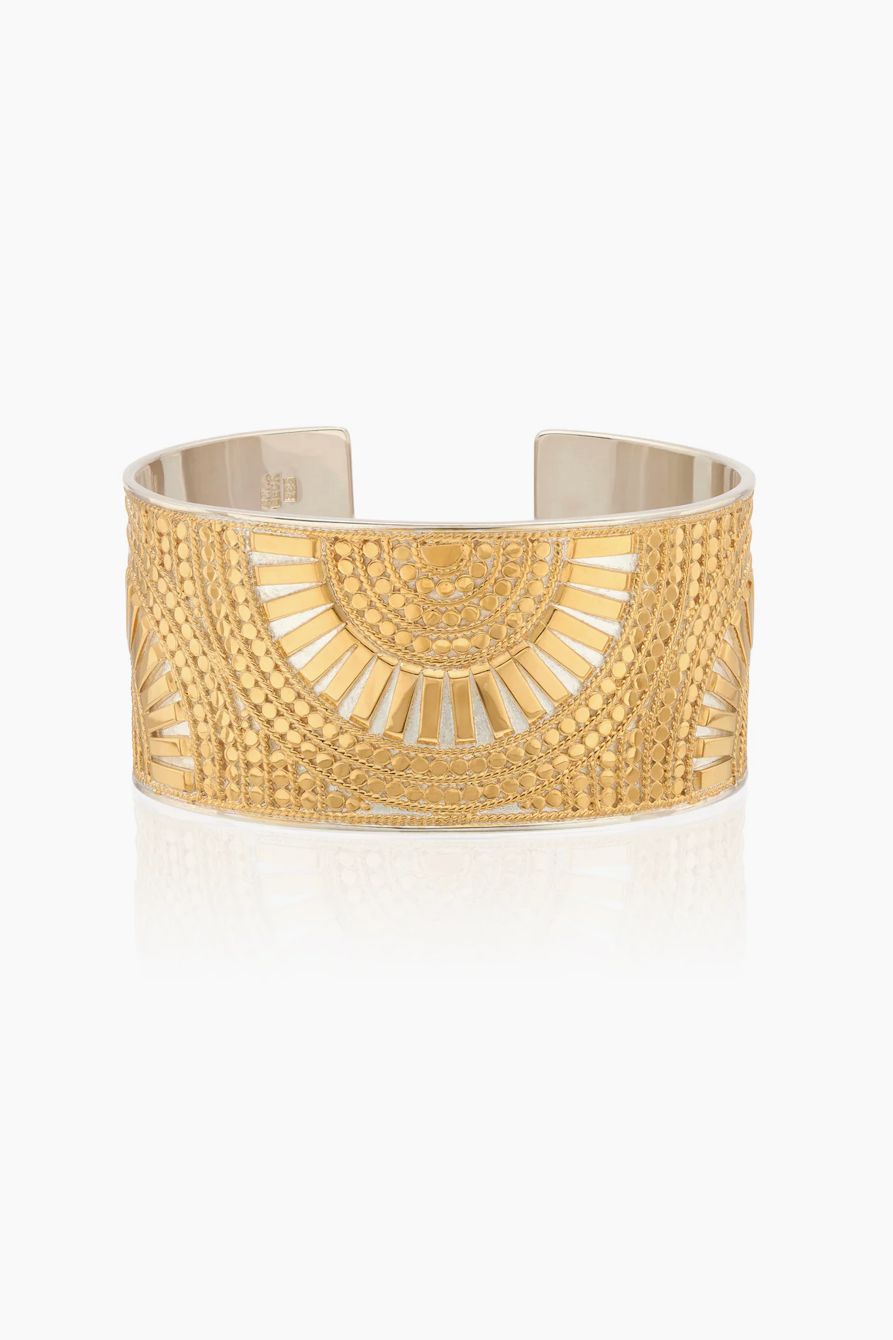 Anna Beck Classic Mosaic Cuff - Gold