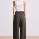 Apiece Apart Bari Crop Trouser - Rosin