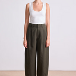 Apiece Apart Bari Crop Trouser - Rosin