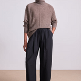 Apiece Apart Softest Tissue Weight Turtleneck - Hazelnut