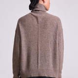 Apiece Apart Softest Tissue Weight Turtleneck - Hazelnut