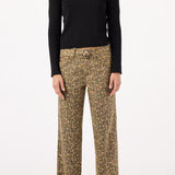 AMO Denim Billie Jeans - Leopard