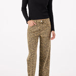 AMO Denim Billie Jeans - Leopard