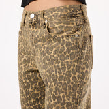 AMO Denim Billie Jeans - Leopard