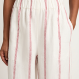 BONDI BORN Kiama Universal Pant - Red Stripe