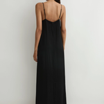 BONDI BORN Ardea Slip Dress - Black
