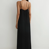 BONDI BORN Ardea Slip Dress - Black