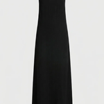 BONDI BORN Ardea Slip Dress - Black