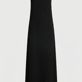 BONDI BORN Ardea Slip Dress - Black