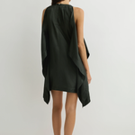 BONDI BORN Como Waterfall Mini Dress - Forest