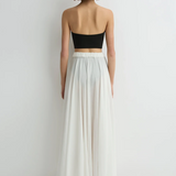 BONDI BORN Cremona Maxi Skirt - White