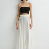 BONDI BORN Cremona Maxi Skirt - White