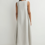 BONDI BORN Delphi Cocoon Dress - Dove