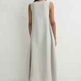 BONDI BORN Delphi Cocoon Dress - Dove