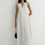 BONDI BORN Delphi Cocoon Dress - Dove