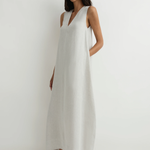 BONDI BORN Delphi Cocoon Dress - Dove