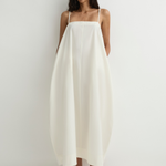 BONDI BORN Kyoto Coccoon Camisole Dress - Natural