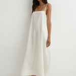 BONDI BORN Kyoto Coccoon Camisole Dress - Natural
