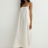 BONDI BORN Kyoto Coccoon Camisole Dress - Natural