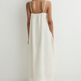 BONDI BORN Kyoto Coccoon Camisole Dress - Natural
