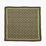 Chan Luu Beaded Floral Bandana - Espresso