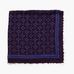 Chan Luu Beaded Floral Bandana - Lapis