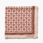 Chan Luu Beaded Floral Bandana - Pink Sand