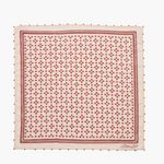Chan Luu Beaded Floral Bandana - Pink Sand