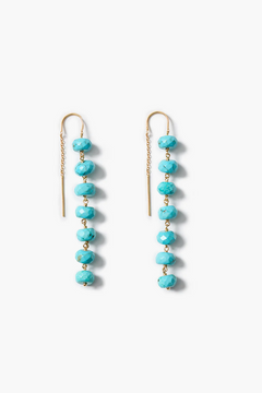 Chan Luu Ladder Earrings - Turquoise
