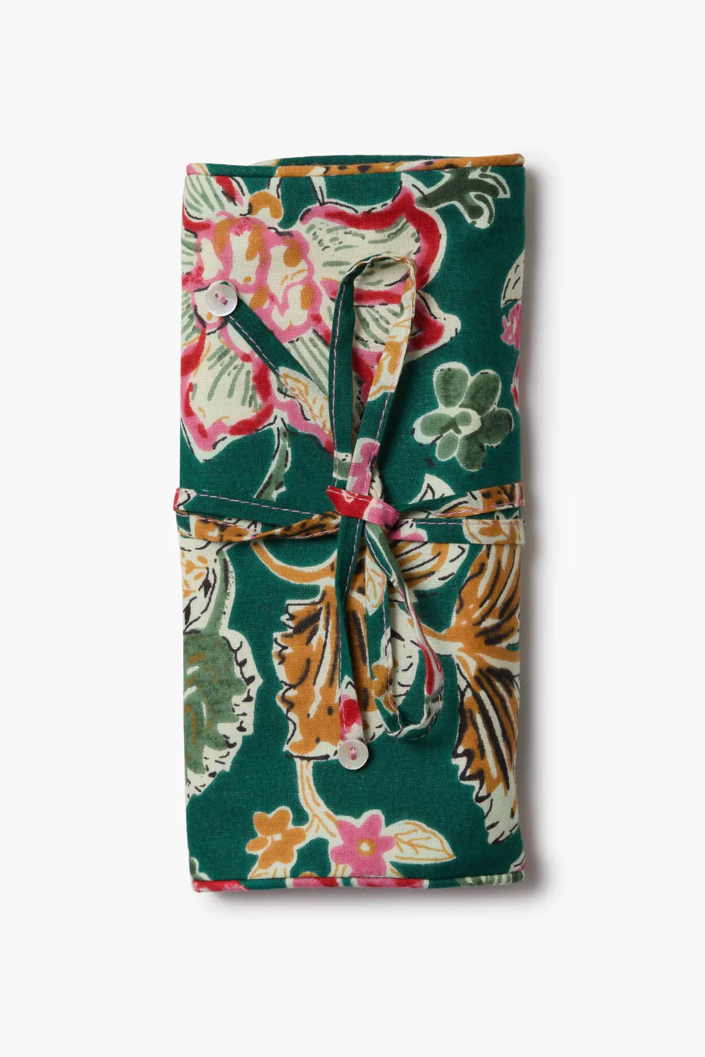 Chan Luu Jewelry Roll Up Case - Forest