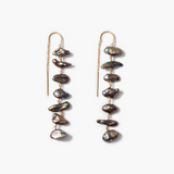 Chan Luu Ladder Earrings Peacock Pearl
