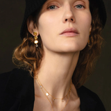 Chan Luu Mirage Coin Earrings - Yellow Gold