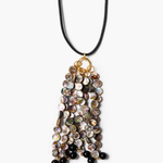 Chan Luu Octo Tassel Necklace - Abalone