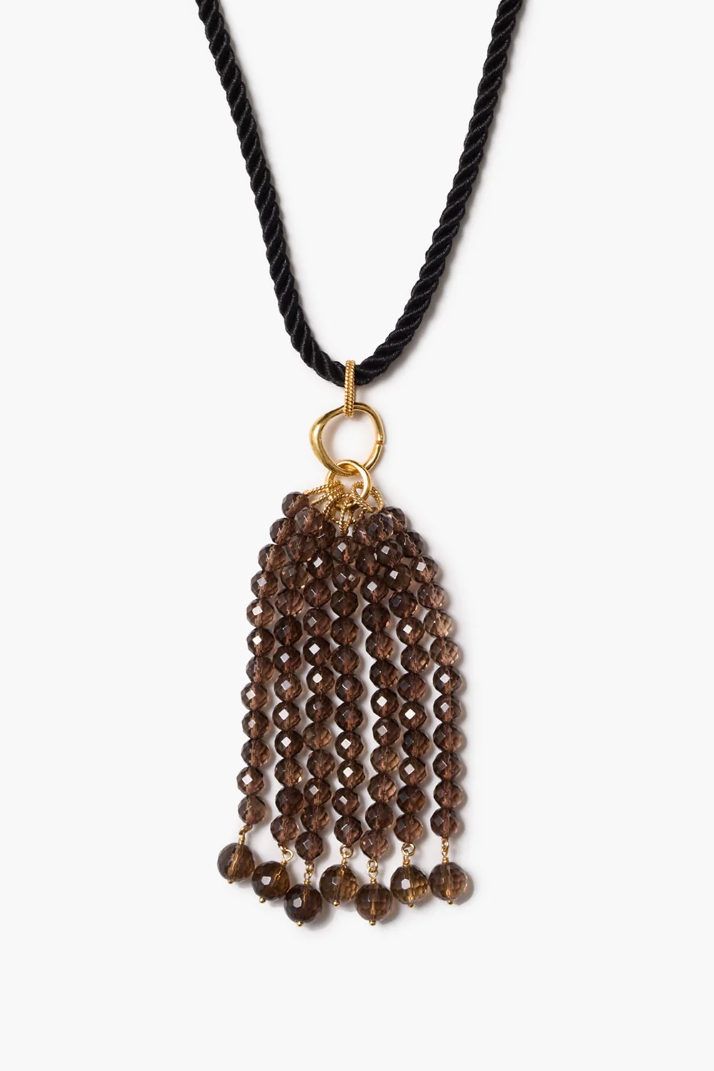 Chan Luu Pampille Necklace - Smoky Quartz