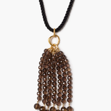 Chan Luu Pampille Necklace - Smoky Quartz