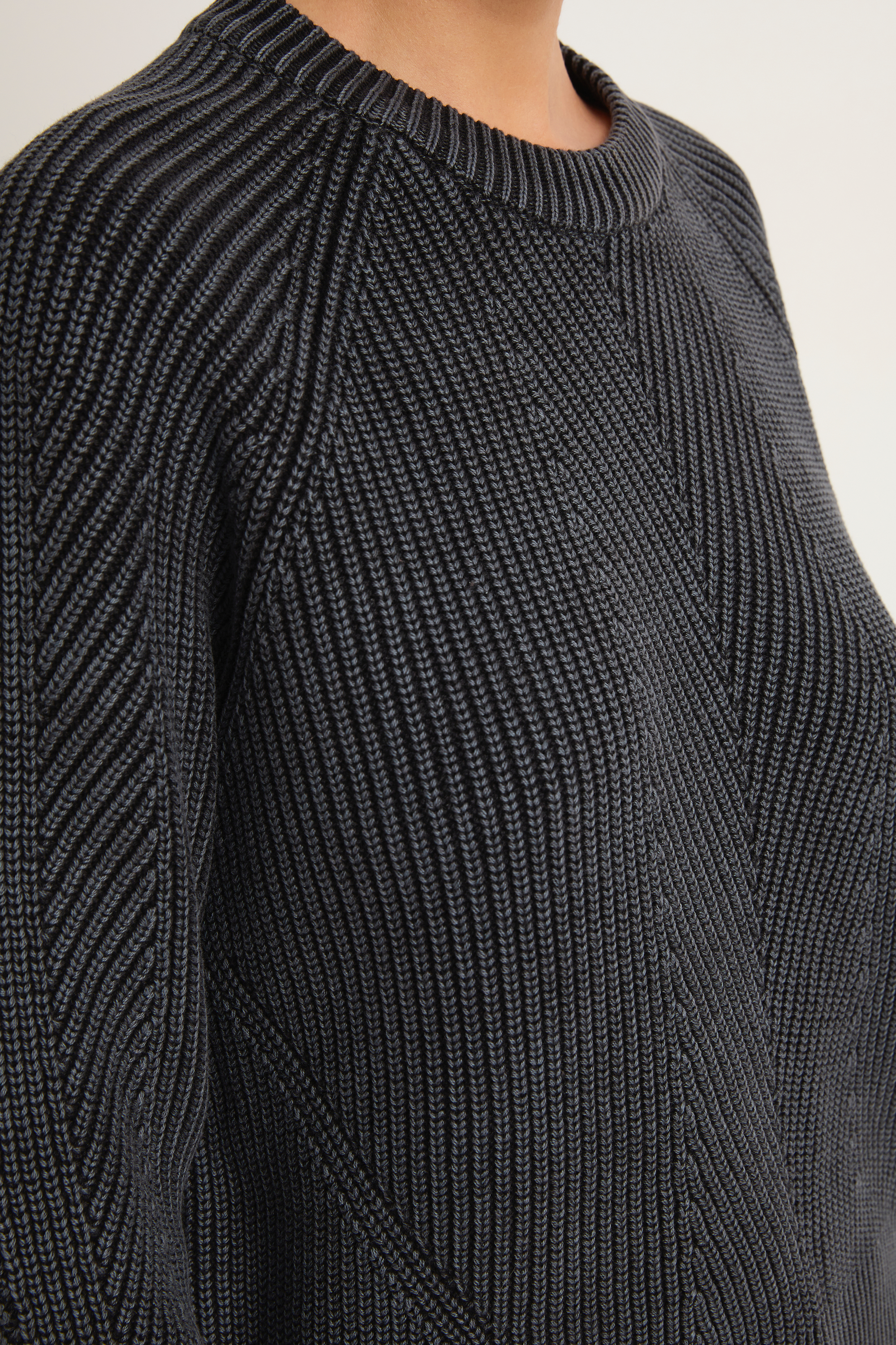 Demylee Chelsea Cotton Sweater - Black
